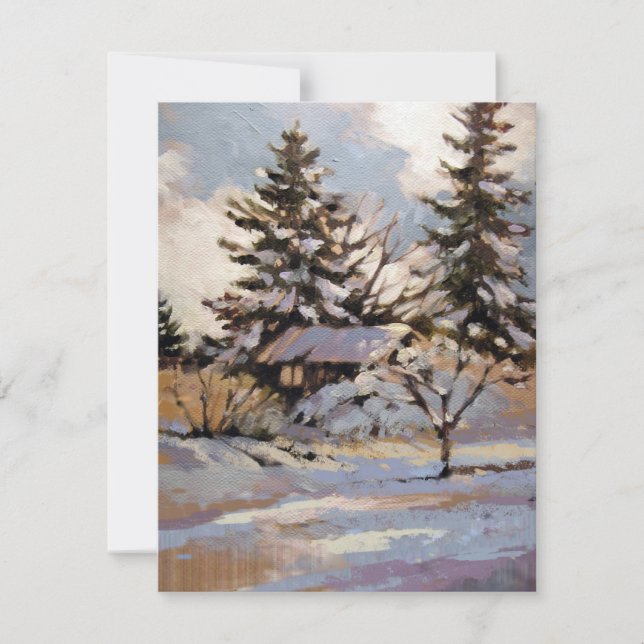 Modern Flat Note Card (Front)