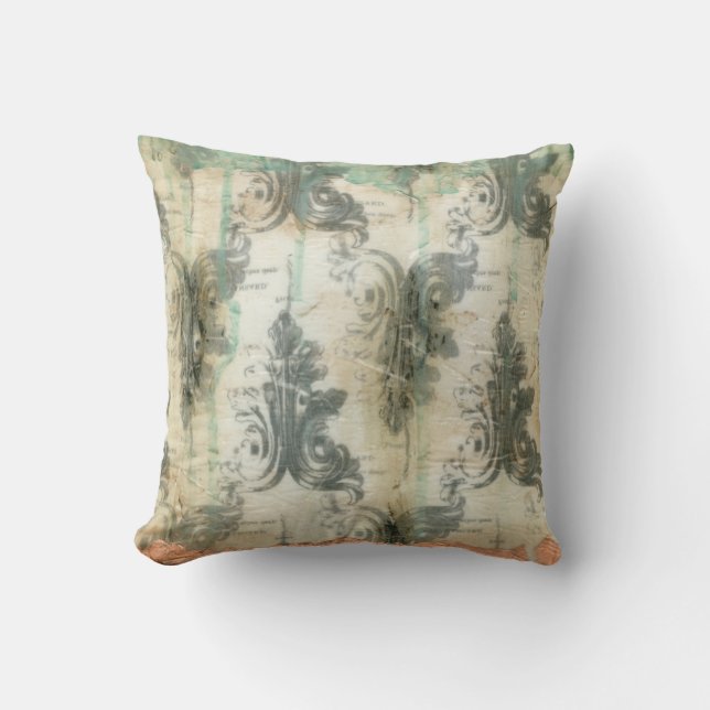 Modern Fleur De Lis Design Cushion (Front)