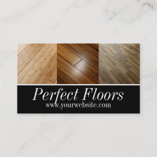 Modern Flooring Installation Hardwood Card