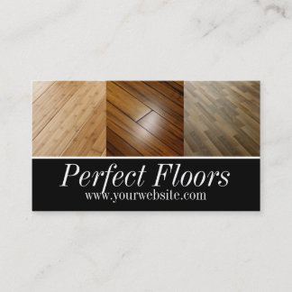 Modern Flooring Installation Hardwood Card