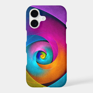 Modern Floral Abstract Art Pink Blue Pattern #17