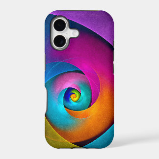 Modern Floral Abstract Art Pink Blue Pattern #17