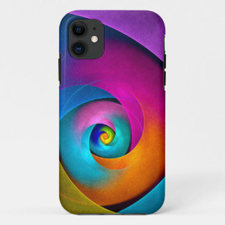 Modern Floral Abstract Art Pink Blue Pattern #17 Case-Mate iPhone Case
