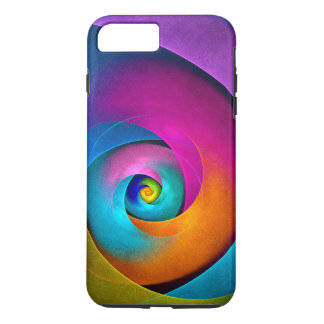 Modern Floral Abstract Art Pink Blue Pattern #17 Case-Mate iPhone Case