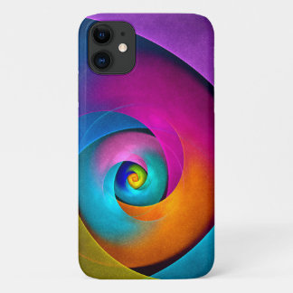 Modern Floral Abstract Art Pink Blue Pattern #17 Case-Mate iPhone Case