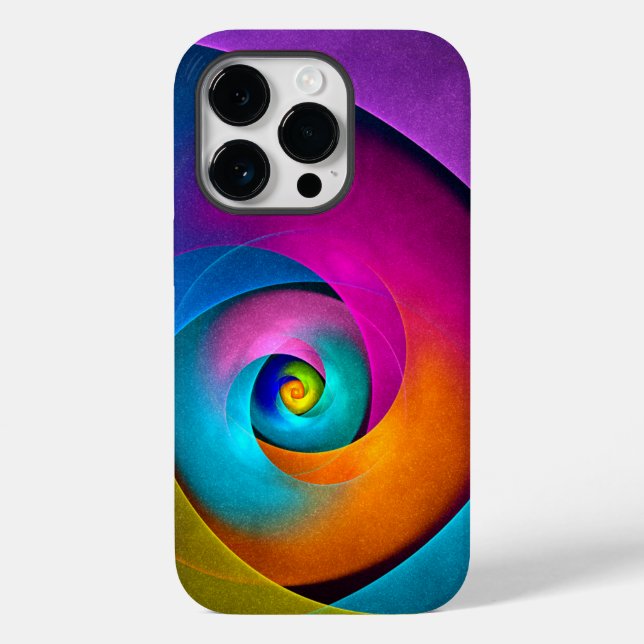 Modern Floral Abstract Art Pink Blue Pattern #17 Case-Mate iPhone Case (Back)