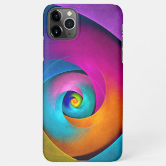 Modern Floral Abstract Art Pink Blue Pattern #17 iPhone 11Pro Max Case