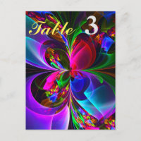 Modern Floral Abstract Art Red Blue Pattern #12