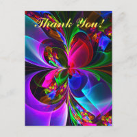 Modern Floral Abstract Art Red Blue Pattern #12