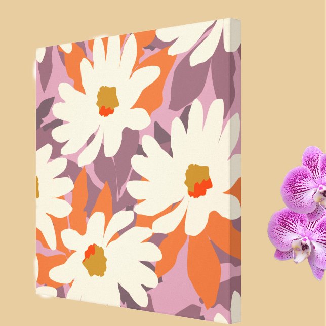 Modern Floral Artistic Daisies Nature Home Decor   (Creator Uploaded)