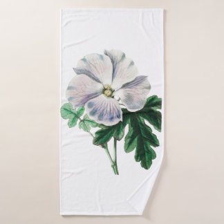 Modern Floral Bath Towel