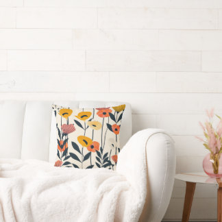 Modern Floral Cushion