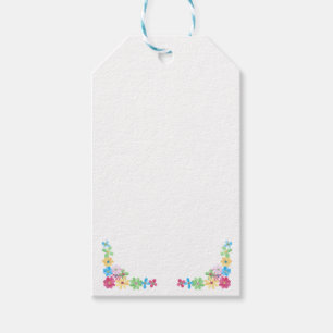 Modern Floral Custom Jewellery Display Hang Tags