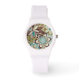 Modern Floral Designs Watch
