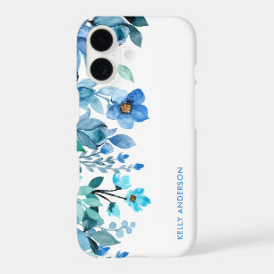 Modern Floral Girly Tropical Watercolor