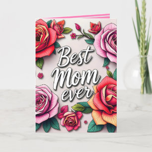 Modern Floral Luxury Gift Collection Card