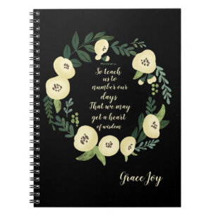 Modern Floral Notebook