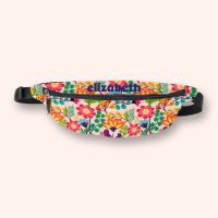 Modern Floral Pattern First Name Travel