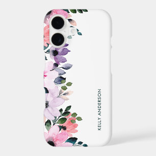 Modern Floral Pattern Girly Tropical Foliage Decal