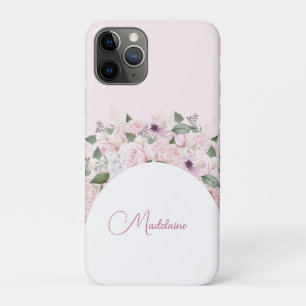 Modern Floral Pink Elegant Feminine  Case-Mate iPhone Case