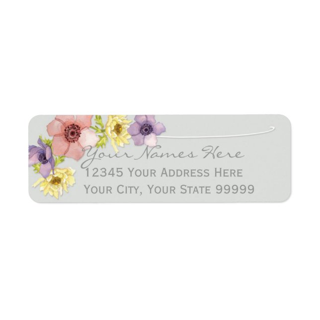 Modern Floral Rustic Lettered Typography Spring (Front)