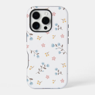 Modern Floral Seamless Pattern iPhone 16 Pro Case