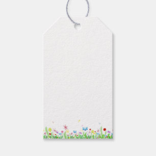 Modern Floral Spring Jewellery or Gift Cards for D Gift Tags