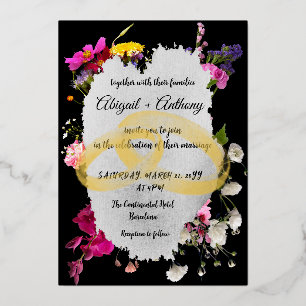 Modern Floral stylish border