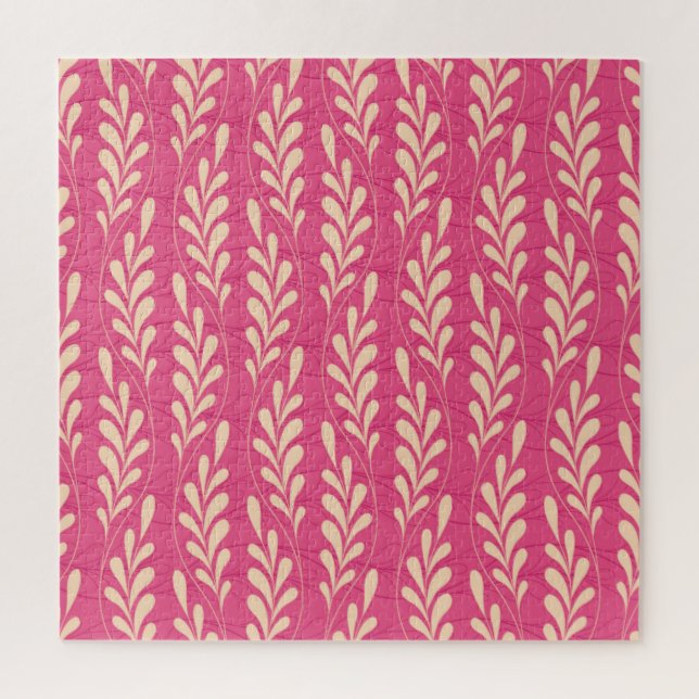 Modern Floral: Stylish Pattern. Jigsaw Puzzle (Vertical)