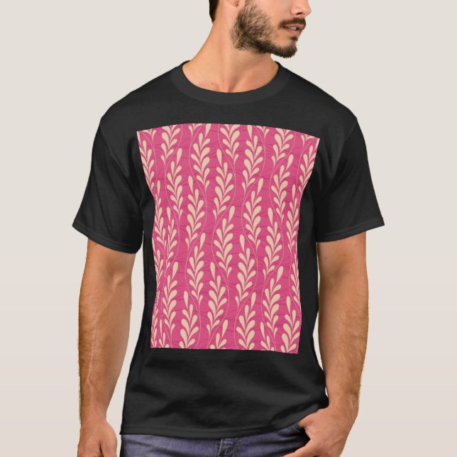 Modern Floral: Stylish Pattern. T-Shirt (Front)