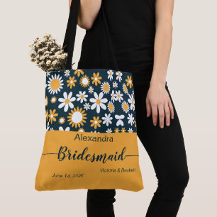Modern Floral Tote Bag