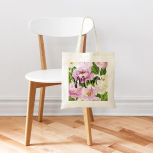 Modern Florals Tote Bag