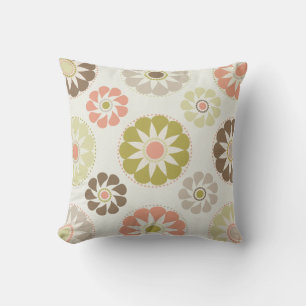 Modern Flowers American MOJO Pillow