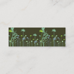 Modern Flowers Mummy Calling Card
