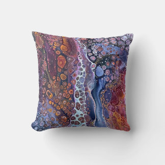 Modern Fluid Art Unisex Cushion