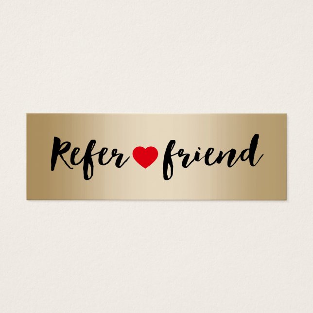 Modern Foil Gold Referral (Front)