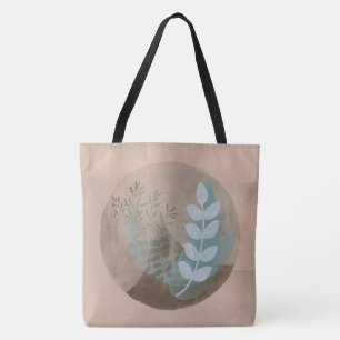 Modern Foliage Tote Bag