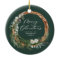 Modern foliage wreath photo Christmas green