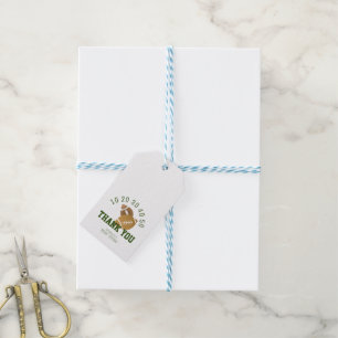 Modern Football Field  Gift Tags
