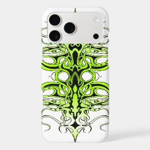Modern Forest Green Celtic-Inspired Tribal Tattoo