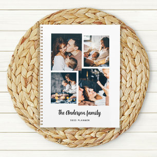 Modern Four Photo Collage Planner