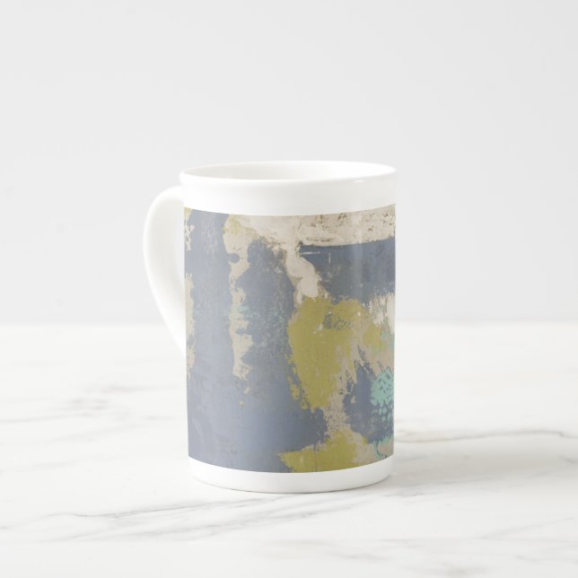Modern Free Expression Painting Bone China Mug (Front Left)
