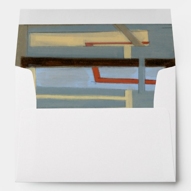 Modern Free Expression Painting by Norman Wyatt Envelopes (Back (Bottom))