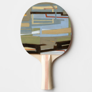 Modern Free Expression Painting by Norman Wyatt Ping Pong Paddle
