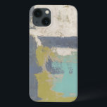 Modern Free Expression Painting iPhone 13 Case<br><div class="desc">This modern free expression painting was created by Megan Meagher. Purple,  light blue and white brush strokes lay over a background of light green. Get a copy of this print today!</div>