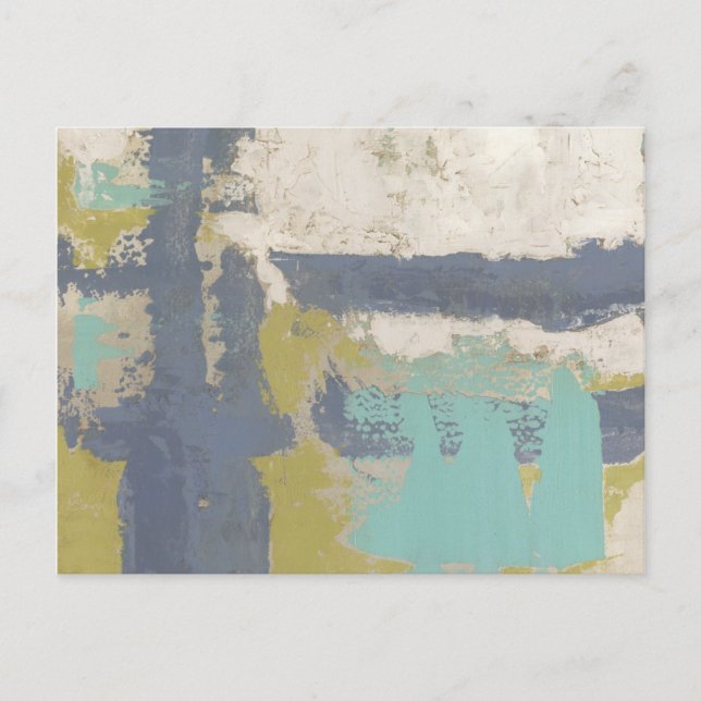 Modern Free Expression Painting Postcard (Front)