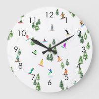 Modern Freeride Snowboarder Snowboarding Art