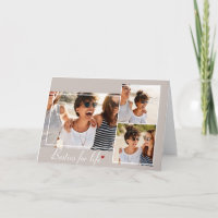 Modern Friendship Card with Photos