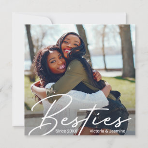 Modern Friendship Photo Gift Card
