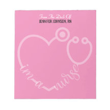 Modern From The Desk Of Nurse Stethoscope Name